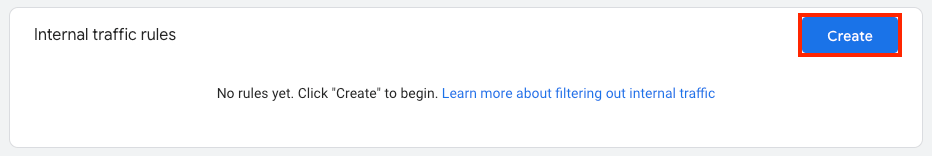 Create Internal traffic rules